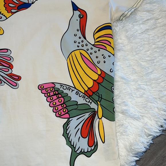 VERY RARE ✨Tory Burch Promised Land Bird T shirt - size XS - Picture 3 of 6